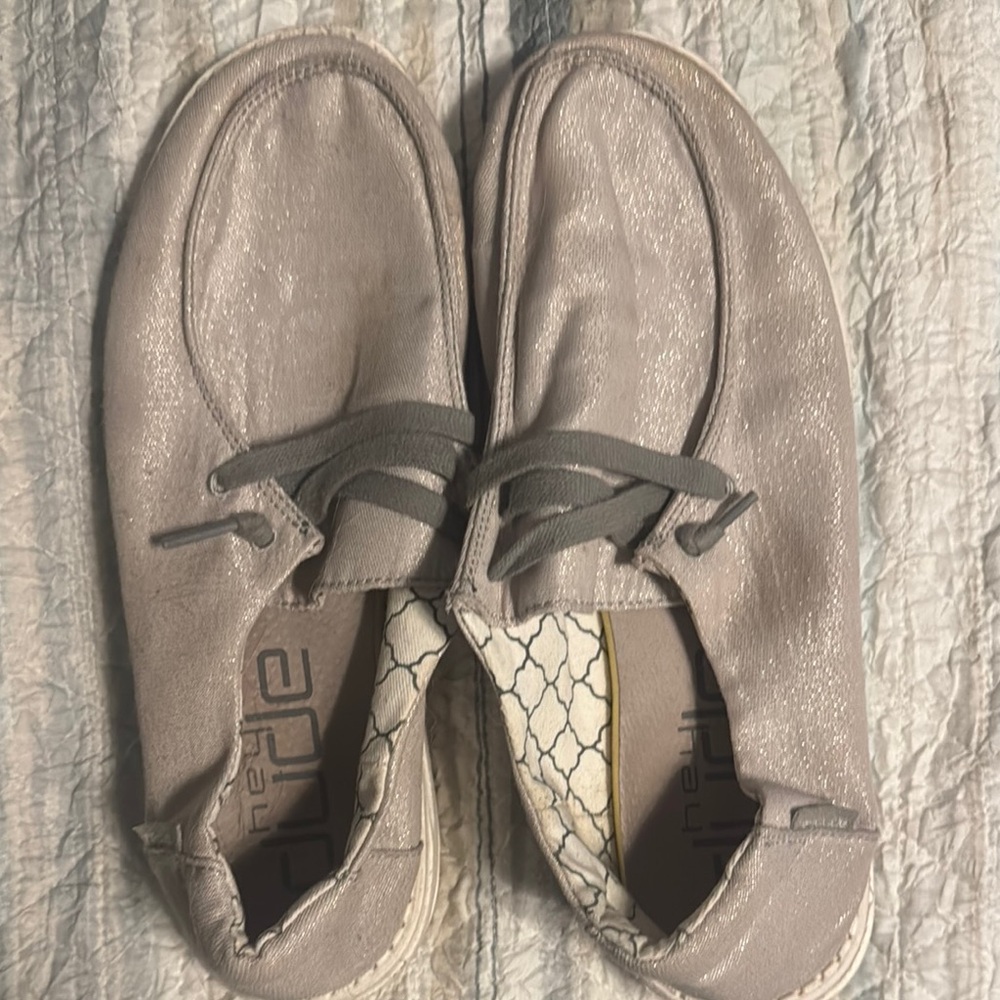 Hey Dude Women's Shoes - Shimmering Gray